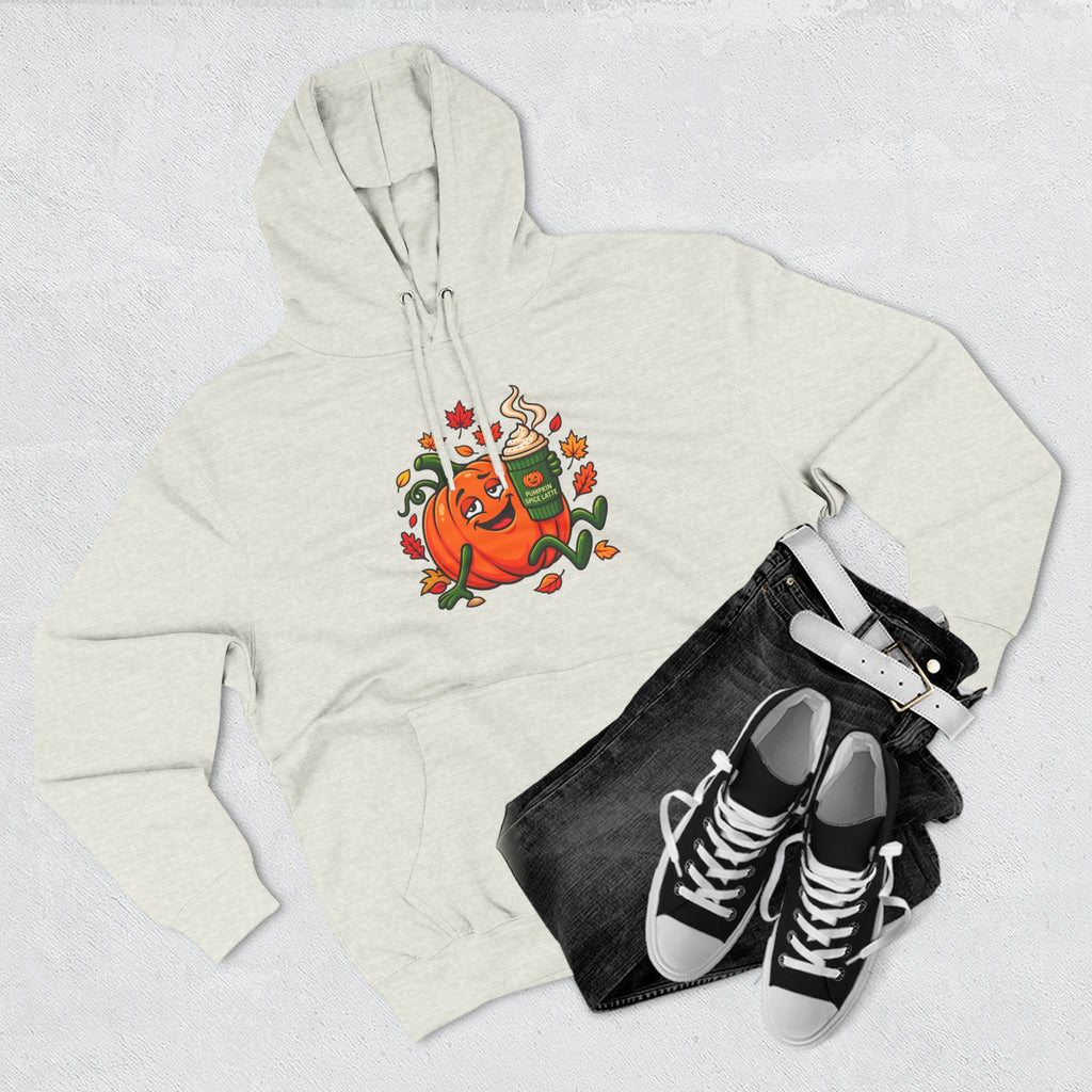 Pumpkin & Pumpkin Spice Hoodie — Cute Autumn Coffee Fall Sweatshirt