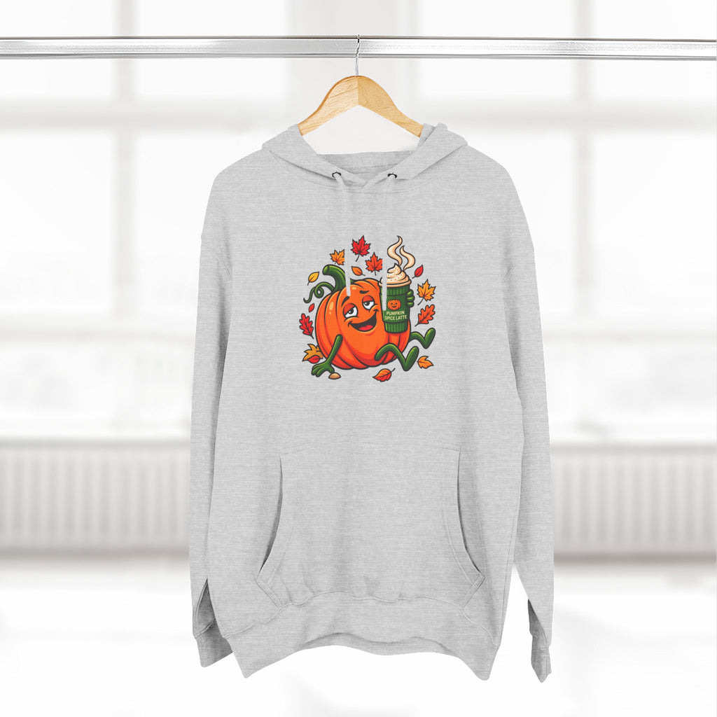 Pumpkin & Pumpkin Spice Hoodie — Cute Autumn Coffee Fall Sweatshirt