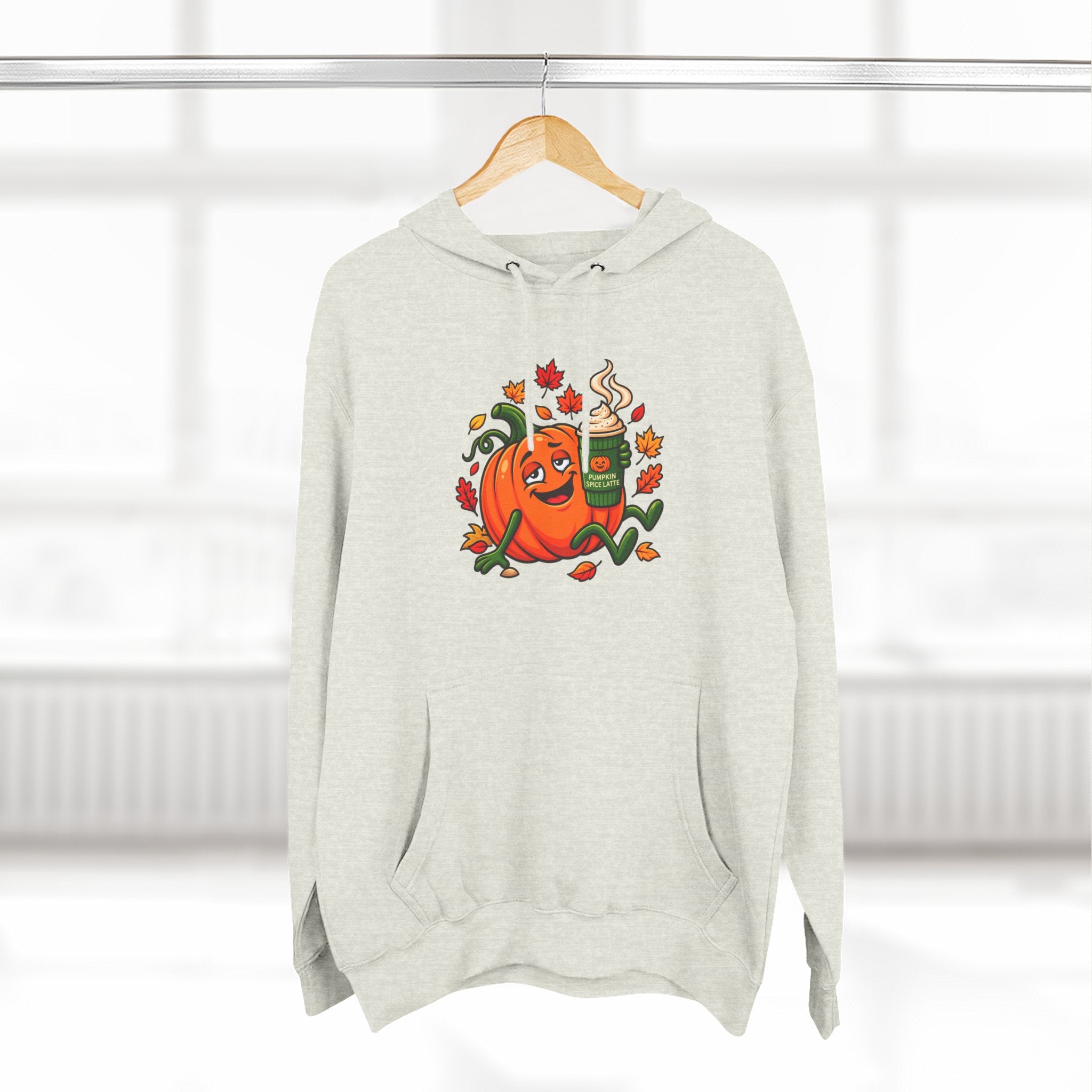 Pumpkin & Pumpkin Spice Hoodie — Cute Autumn Coffee Fall Sweatshirt
