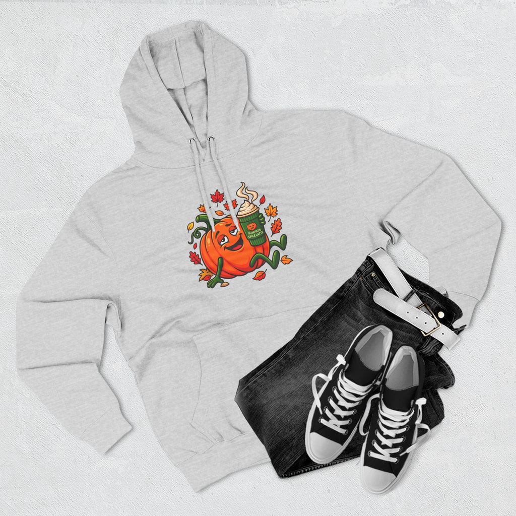 Pumpkin & Pumpkin Spice Hoodie — Cute Autumn Coffee Fall Sweatshirt