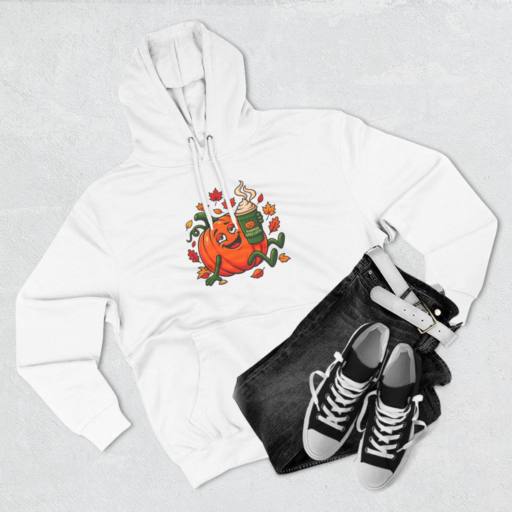 Pumpkin & Pumpkin Spice Hoodie — Cute Autumn Coffee Fall Sweatshirt